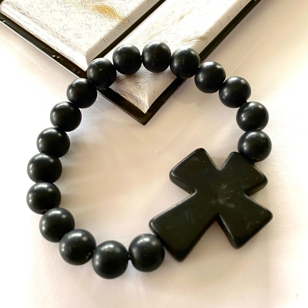Natural stone wood jewelery - Picture 2 of 4